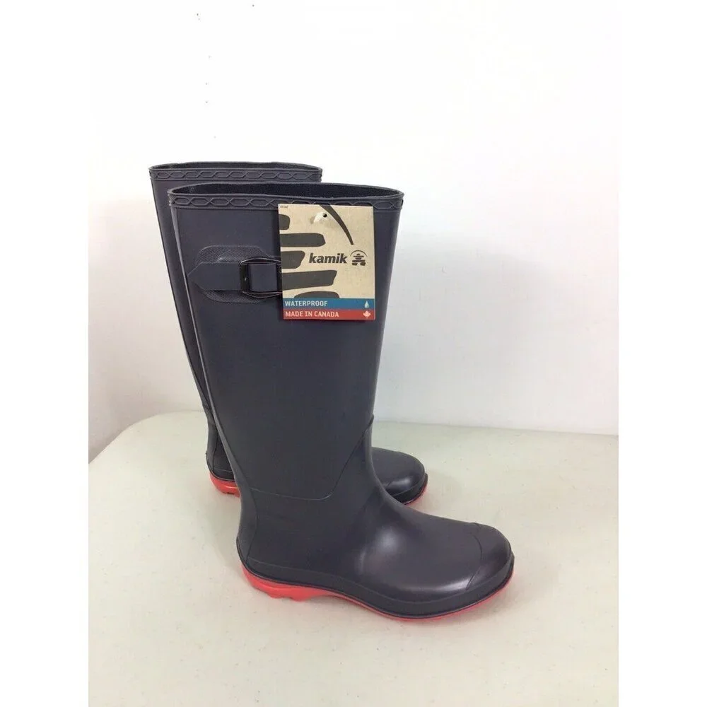 Kamik Rain Mud Boots Womens 6 New